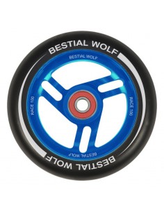 RUEDA BESTIAL WOLF RACE NEGRO/AZUL 100MM1395