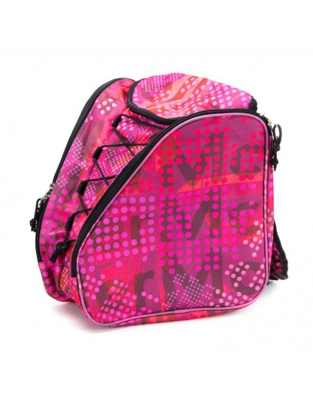 MOCHILA MCROLLER ESTAMPADA ROSA1418