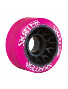 RUEDAS SKATER NEON ROSA1470