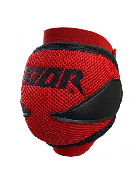 RODILLERAS TOOR LINE AIR ROJO NEGRO MINI1776