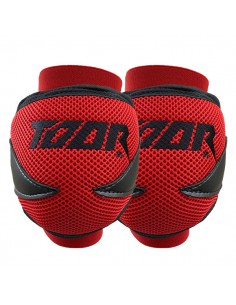 RODILLERAS TOOR LINE AIR ROJO NEGRO XL1782