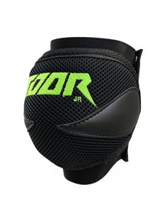 RODILLERAS TOOR LINE AIR NEGRO VERDE FLÚOR JUNIOR1826 2