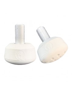 PAR FRENOS QUEENSKATE PATINAJE BLANCO1995