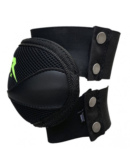 RODILLERAS TOOR LINE AIR NEGRO VERDE FLÚOR XL2025