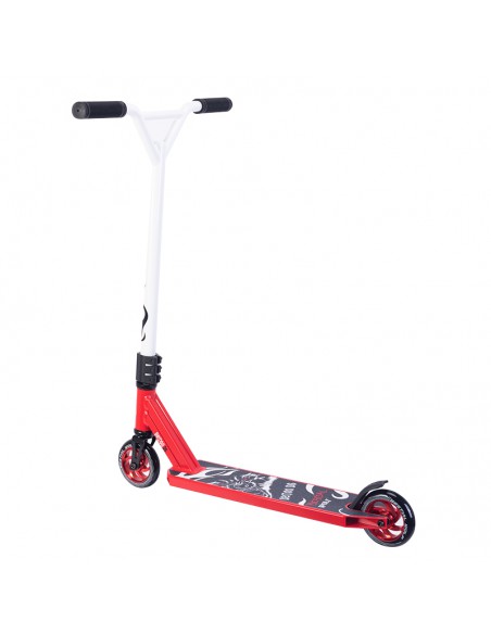 SCOOTER BW DEMON D6 ROJO BLANCO2182