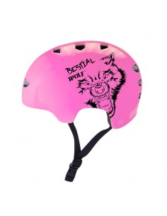 CASC BESTIAL WOLF SKULL ROSA2774