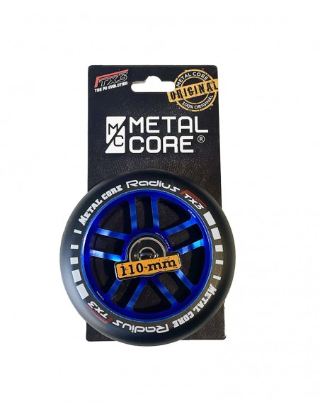 RODA METALCORE© RADIUS 110MM - BLAU / NEGRE 3173