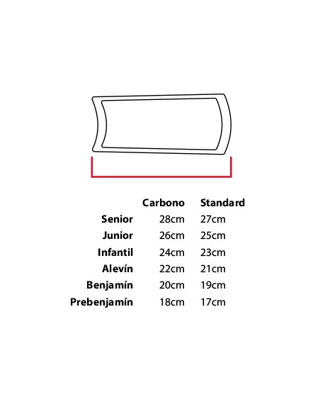 ESPINILLERAS RENO CARBONO SÉNIOR