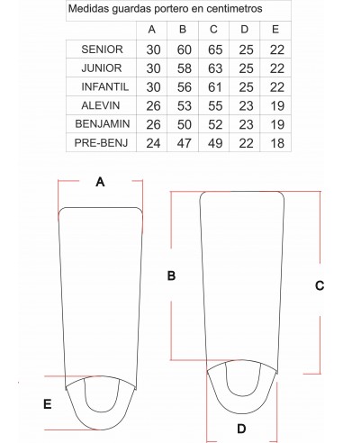 GUARDES PORTER RENO SUPREME ESPANYA INFANTIL3925
