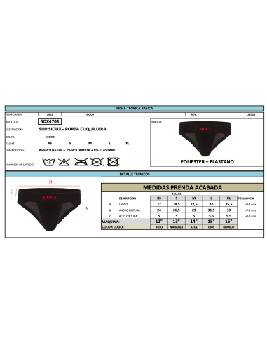 SLIP PORTACOQUILLA SIOUX4245