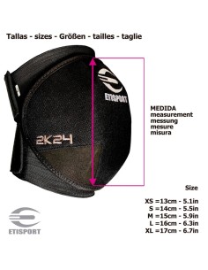 GENOLLERES ETISPORT NEGRE VERD M4417 2