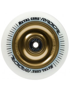 RUEDA METALCORE© 100MM - BLANCO / DORADO631