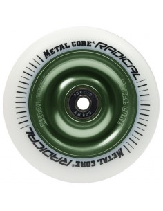RUEDA METALCORE© 100MM - BLANCO / VERDE633