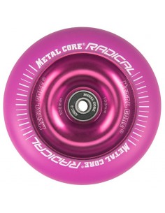 RUEDA METALCORE© 100MM - ROSA / ROSA  FLUORESCENTE651