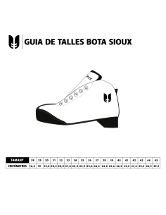BOTES SIOUX SHARKI NEGRE VERD (37-45)3386 2